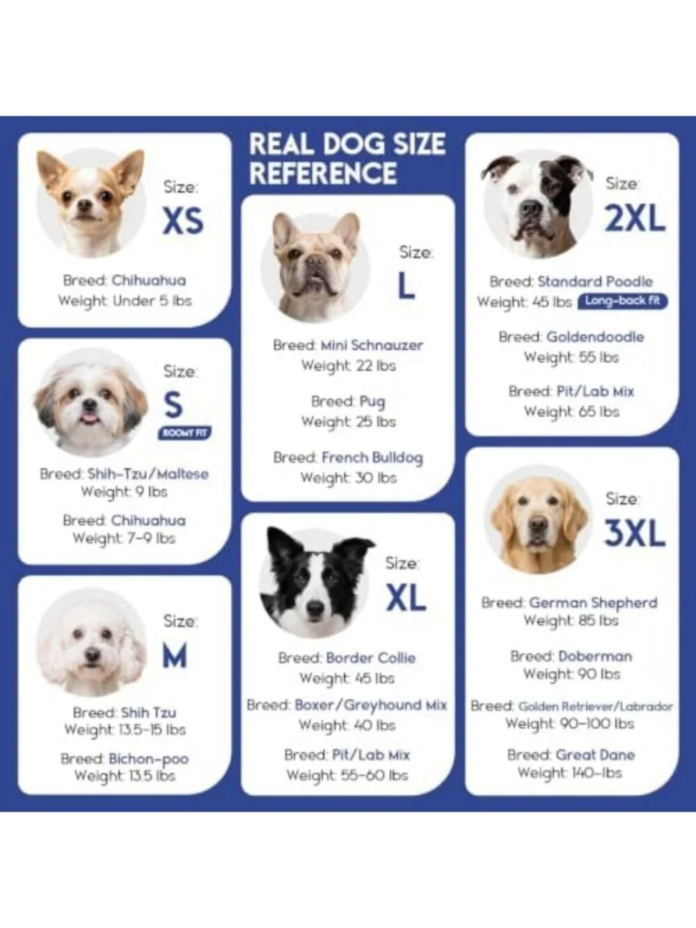 Reversible Winter Dog Coat - Warm Jacket for Small, Medium & Large Dogs
